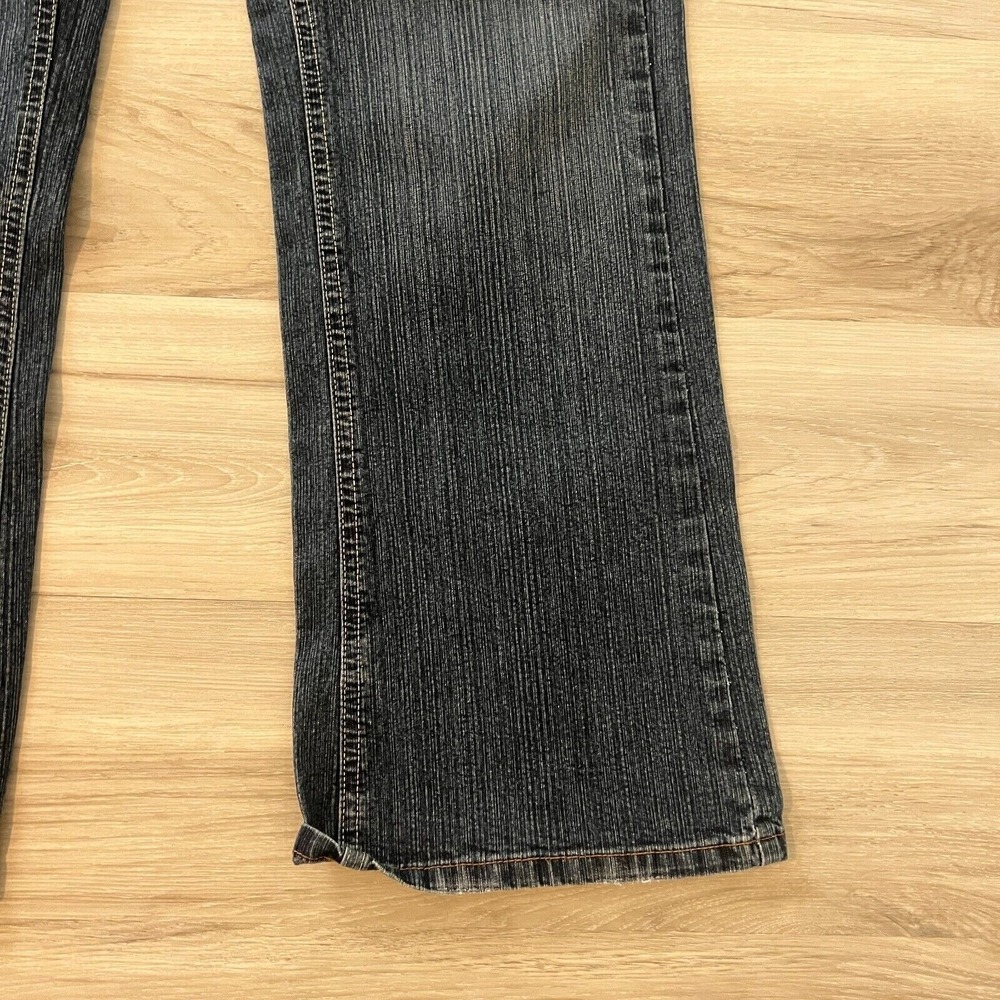Riders Copper Jeans Womens Petite 11 Dark Blue Denim Bootcut Straight Leg - Picture 6 of 8